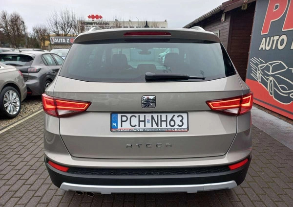 Seat Ateca cena 86500 przebieg: 66000, rok produkcji 2018 z Radlin małe 436